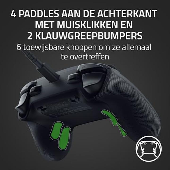 Image du produit Razer Wolverine V3 Tournament Edition, noir - Manette e-sport filaire pour Xbox & PC (Xbox Series S, Xbox One S, PC, Xbox One X, Xbox Series X)