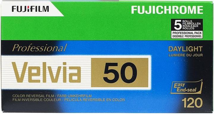 Actual product image Fujifilm Velvia 50 Pro