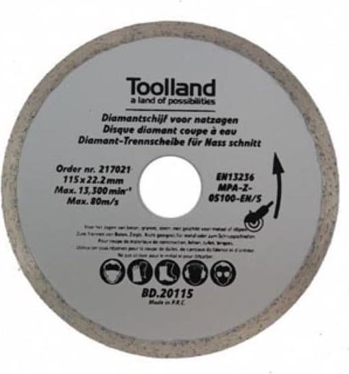 Produktbild Velleman DIAMANT-TRENNSCHEIBE - 125 mm - KONTINUIERLICH