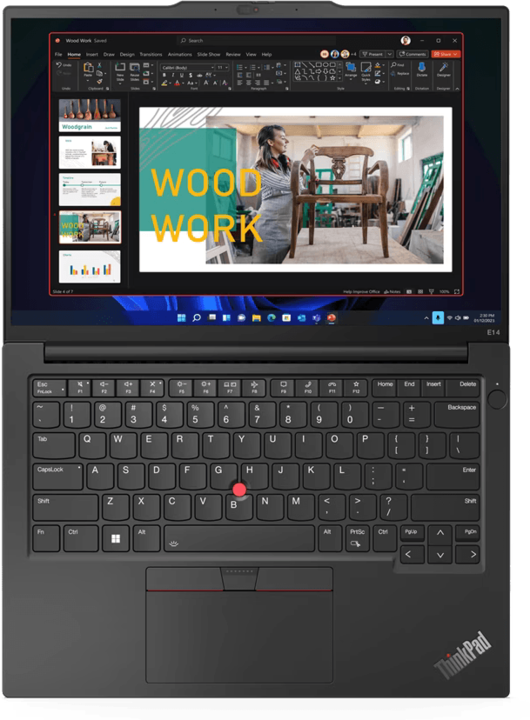 Actual product image Lenovo ThinkPad E14 Gen 5 (14", Intel Core i5-1335U, 16 GB, 512 GB, CH)