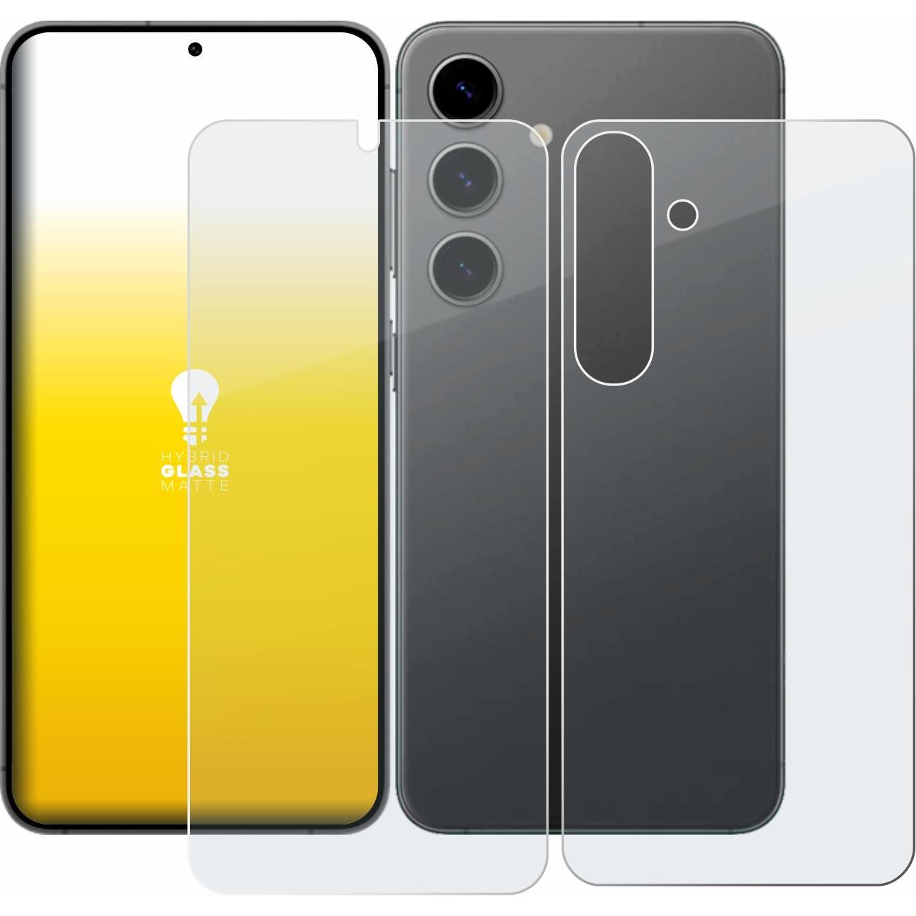 Thumbnail - upscreen Reflection Shield Panzerglasfolie Matt (1 Stück, Samsung Galaxy S21), Smartphone Schutzfolie, Grau