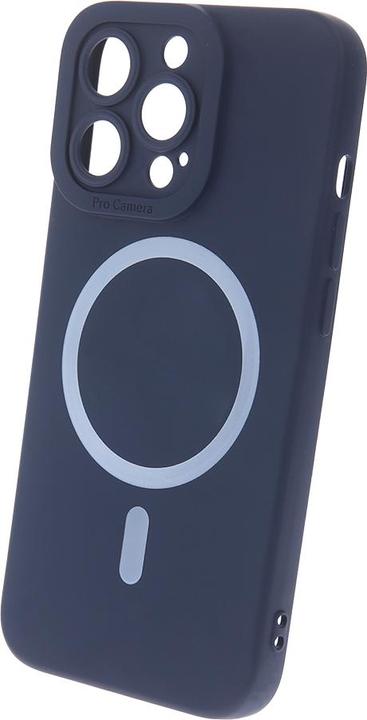 Produktbild OEM Silicon Magsafe Hülle für iPhone 12 6,1" dunkelblau (Apple iPhone 12)