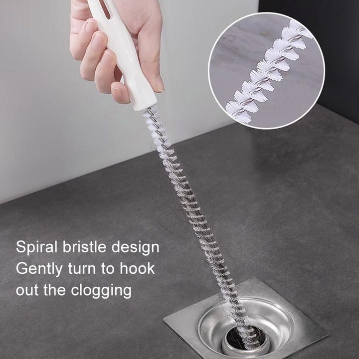 Actual product image Drain cleaning brush Siphon brush Pipe brush Hair trap brush Flexible (1 pcs.)