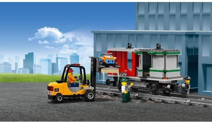 Actual product image LEGO Freight train (60198, LEGO City, LEGO Powered UP)