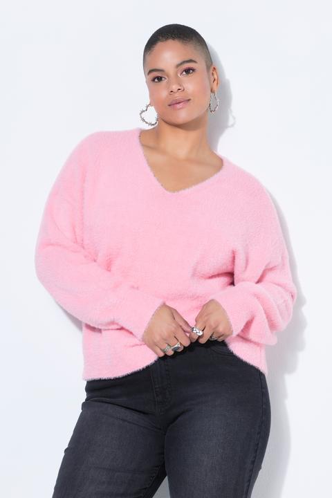 Produktbild Studio Untold Pullover, Boxy Shape, hairy Strick (58)