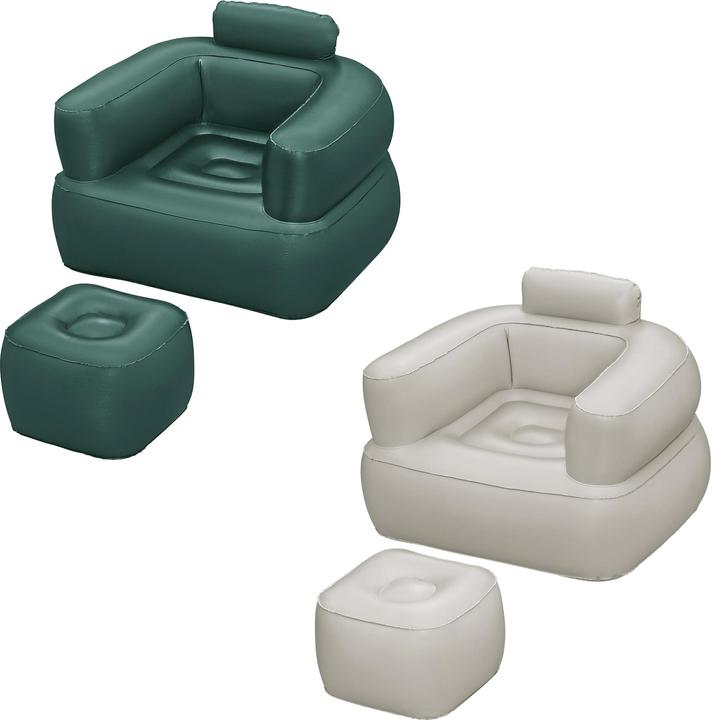 Actual product image Bestway Comfi Cube Inflatable Lounger
