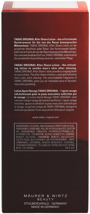 Immagine prodotto Tabac Originale (Lozione dopobarba, 200 ml)