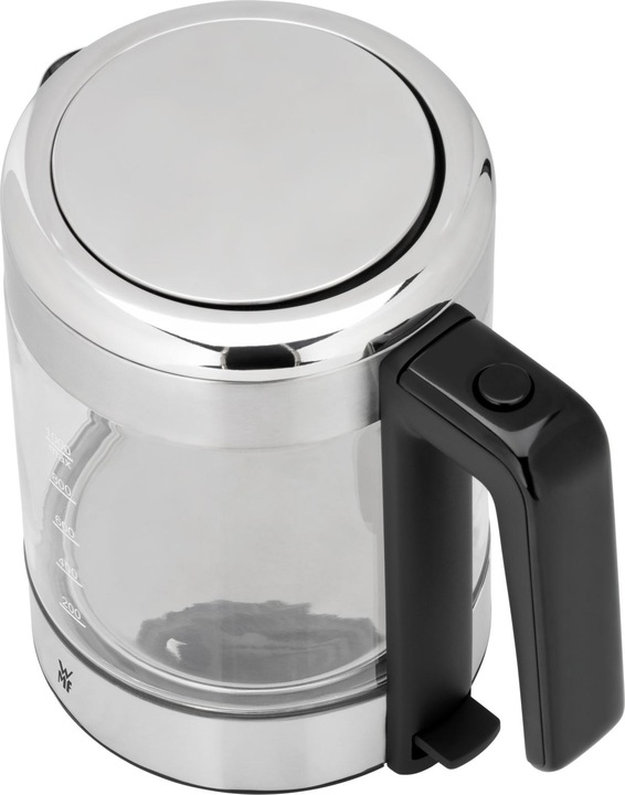 Produktbild WMF KÜCHENminis Reisewasserkocher kabellos / Glas-Wasserkocher klein 1l (1 l)