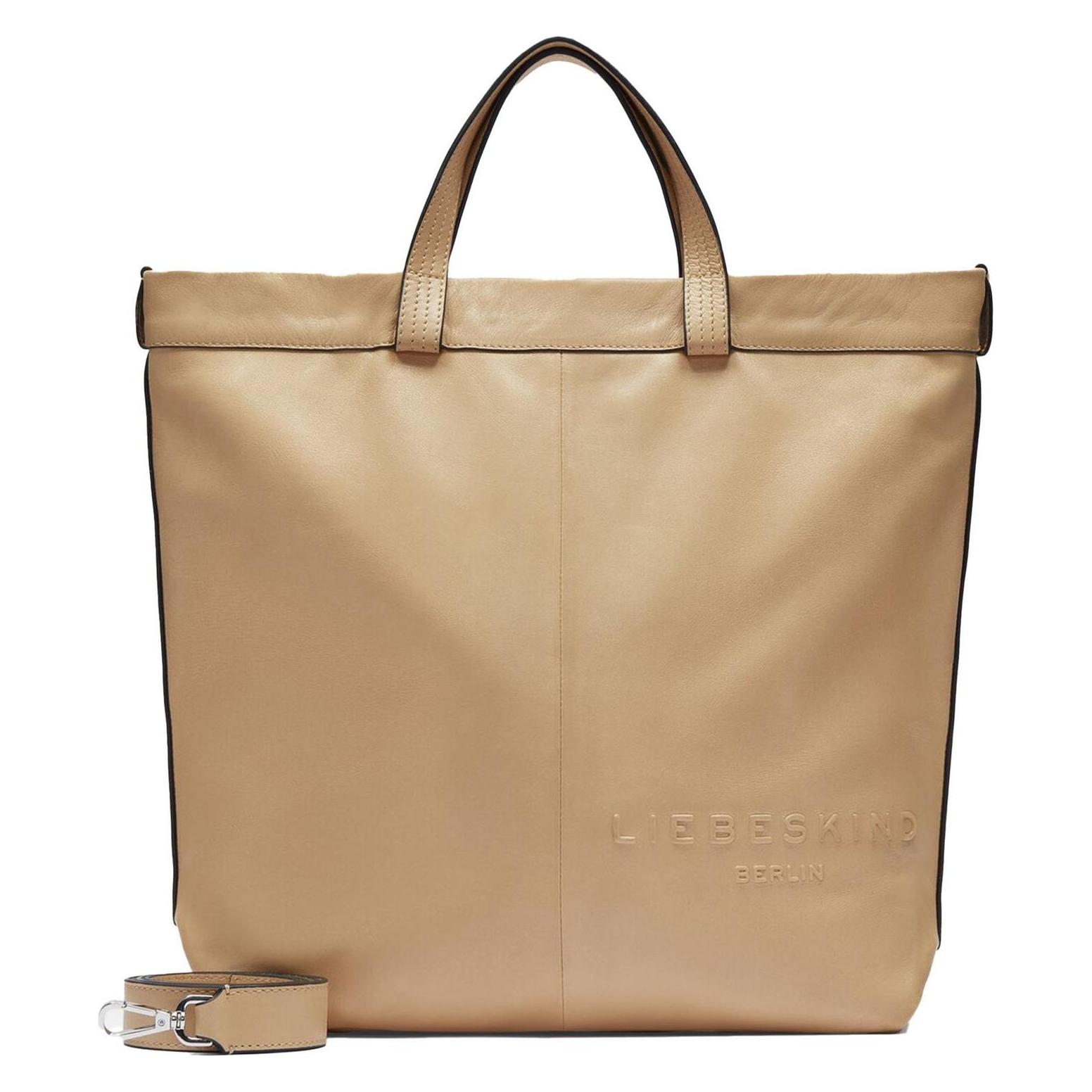 Liebeskind Berlin, Damen, Handtasche, Elvira Lamb Sf Verna Tote, Braun