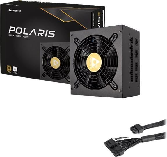 Produktbild Chieftec Polaris /, 2.4, 80 PLUS, Aktives PFC (650 W)