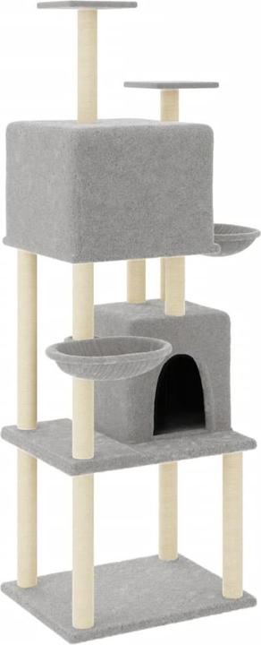Actual product image vidaXL Kratzbaum (180 cm, Light grey)