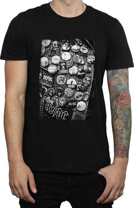 Produktbild AC/DC Badges Collection TShirt (XXL)