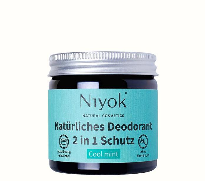 Actual product image Niyok Deodorant cream COOL MINT (Crème, 40 ml)
