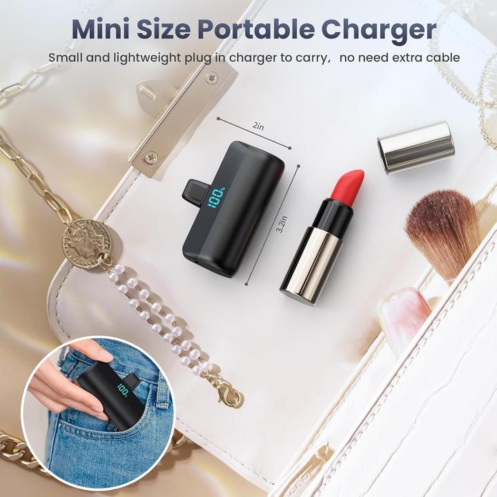 Image du produit Feob Mini powerbank pour iPhone (5200 mAh, 20 W)