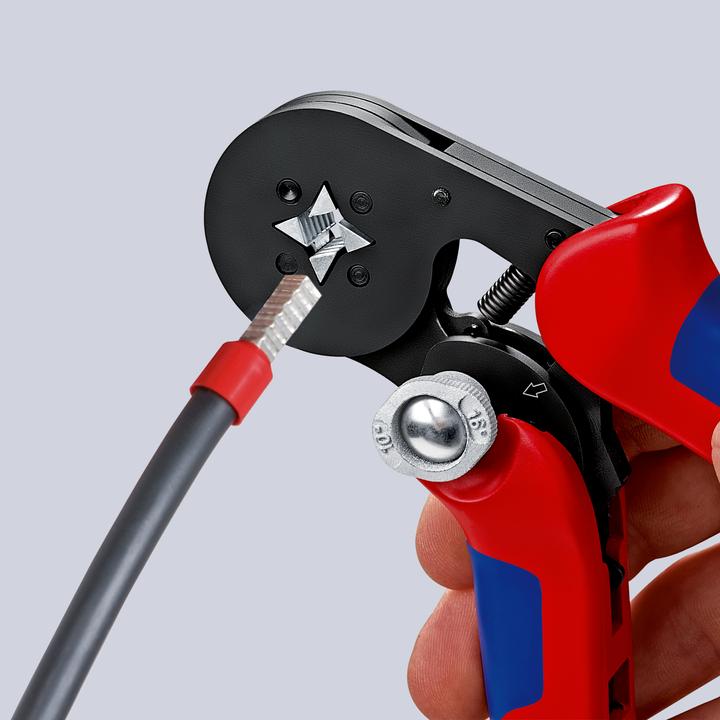 Immagine prodotto Knipex Pinza per terminali a bussola, con regolazione automatica (180 mm)
