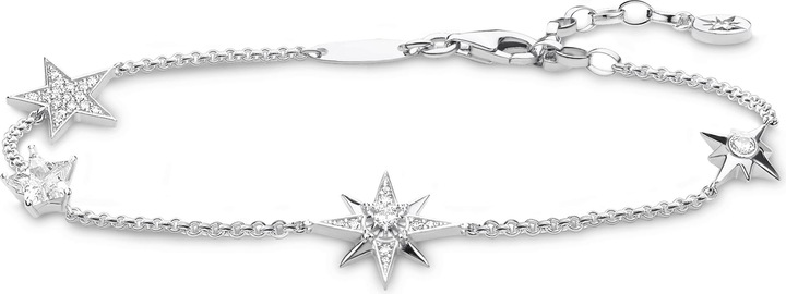 Thomas Sabo Armband Sterne silber (16 cm, 925er Silber)