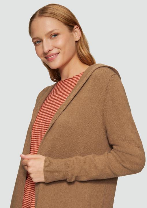 Immagine prodotto S.Oliver Strickjacke Long-Cardigan mit Kapuze (38)