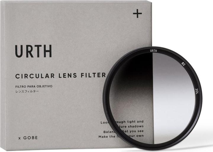 Immagine prodotto Urth Filtro obiettivo ND8 graduato morbido da 82 mm (Plus+) (82 mm, Filtri graduati grigi)
