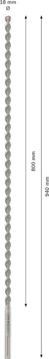 Actual product image Bosch Professional Hammerbohrer PRO SDS max-4 (18 millimetres)