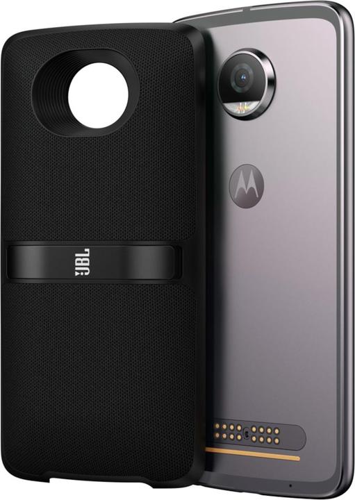 Produktbild Motorola Moto Z2 Play + JBL Soundboost 2 (64 GB, Lunar Gray, 5.50", Dual SIM + SD, 4G)