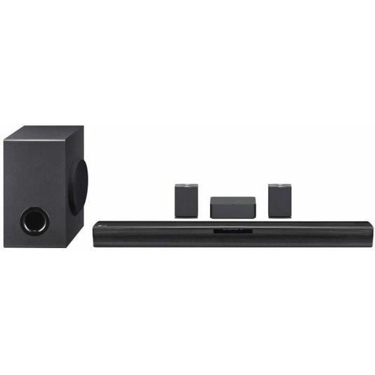 LG SQC4R (220 W, 4.1 Kanal), Soundbar, Schwarz