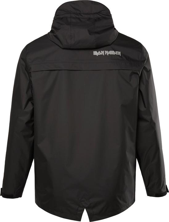 Produktbild JP1880 Regenjacke, Iron Maiden, wasserabweisend, Kapuze, Zipper, leichtes Futter (4XL)