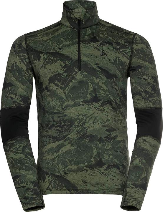 Actual product image Odlo BL TOP turtle neck l/s half zip WHISTLER (S)