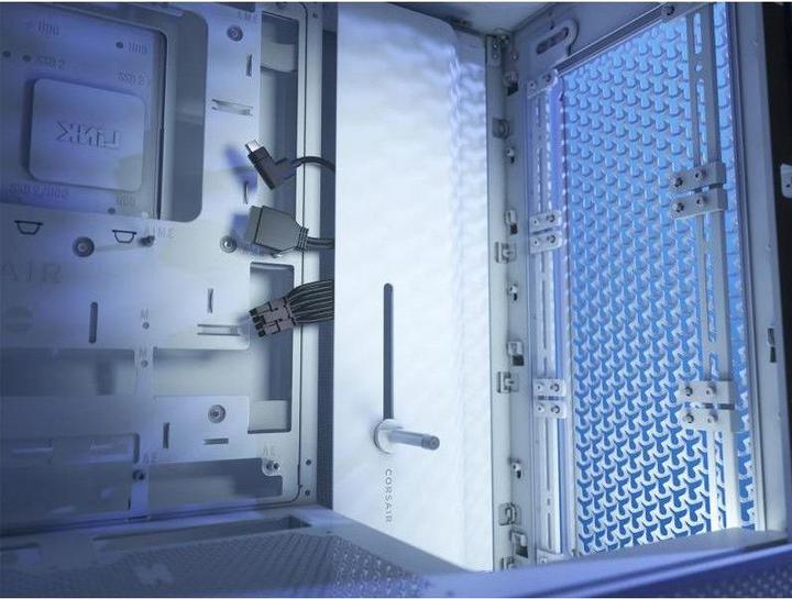 Image du produit Corsair 4000D FRAME WHITE MID CASE (Mini-ITX, ATX, E-ATX, mATX)