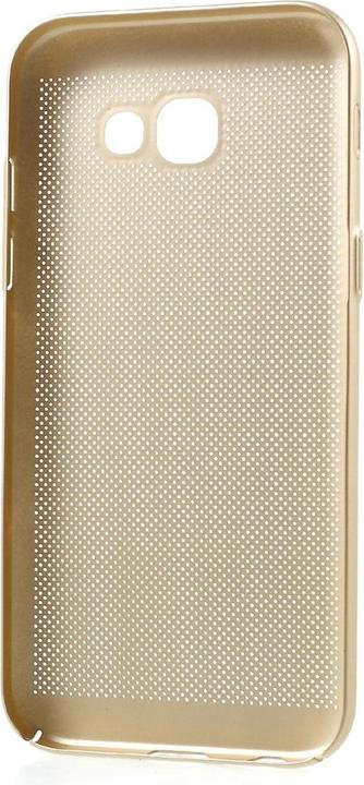 Produktbild König Design Handyhülle für Samsung Galaxy A5 (2017) Schutzcase Backcover Bumper Etuis Gold (Samsung Galaxy A5 (2017))