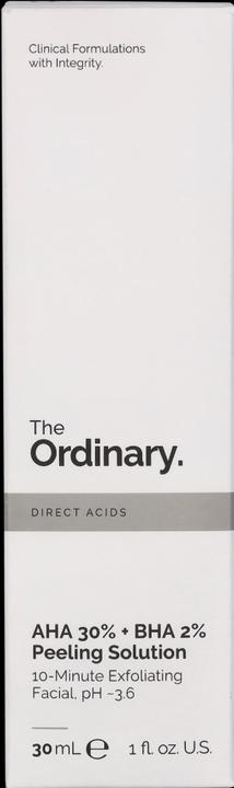 Immagine prodotto The Ordinary Soluzione peeling AHA 30% + BHA 2% (Esfoliazione, 30 ml)