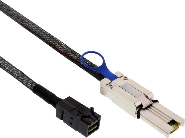 Actual product image InLine Mini SAS HD cable (100 cm, Mini-SAS)