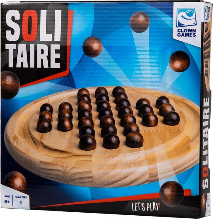 Actual product image Clown games Clown Solitaire Wood (English)