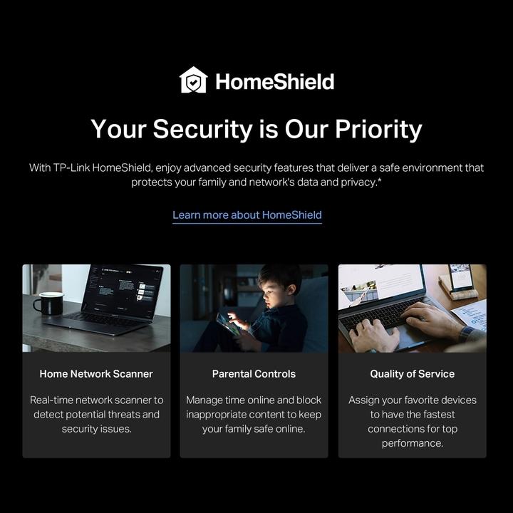 Image du produit TP-Link Routeur Archer BE220W Dual-Band Wi-Fi 7