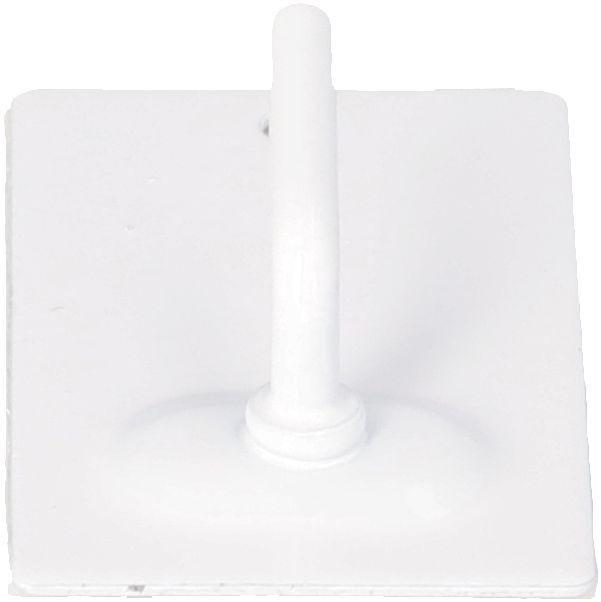 Image du produit Inofix Crochet adhésif pour clés, blanc, 2 pièces