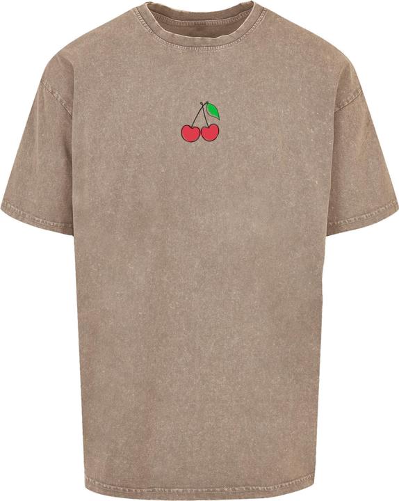 Produktbild Merchcode Summer - Sweet Cherry Acid Washed Oversize Tee - 170823 (S)