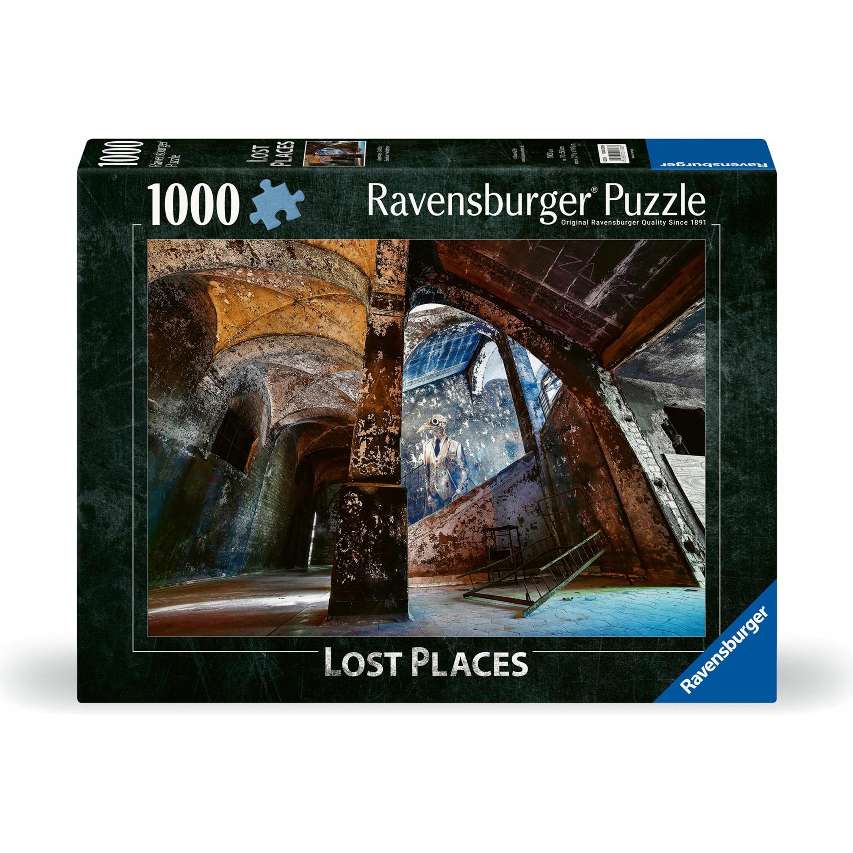 Ravensburger Puzzle Luoghi Perduti 12001393 - Alpenhaus Graffito Beelitzer Heilstätten - 1000 pezzi (1000 pezzi)