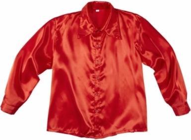 Immagine prodotto Widmann CAMICIA ROSSA DISCO ANNI 70 in raso, S (S)