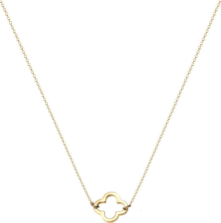Immagine prodotto Elli mit Kleeblatt-Anhänger Glücksber (Argento, 40 cm)
