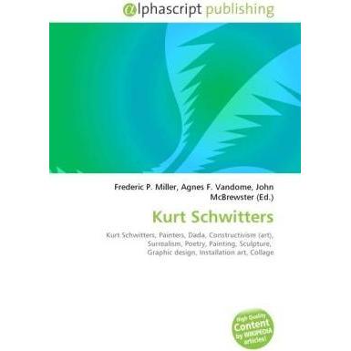 Kurt Schwitters, Fachbücher