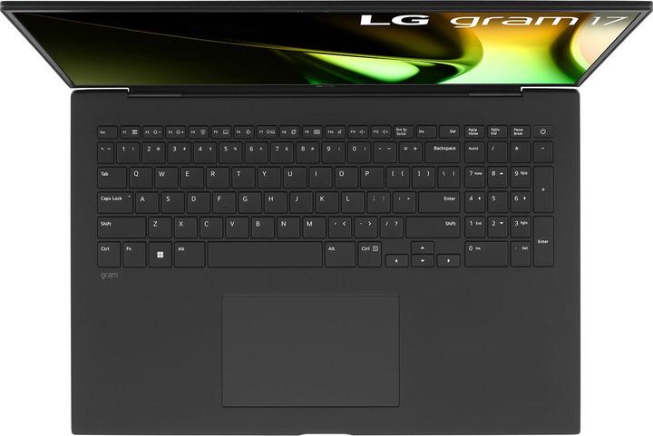Image du produit LG 17" 17Z90S-G Ordinateur portable I7 16GB LPDDR5x 1TB SSD noir W11P (17", 1000 Go, 32 Go, DE, Intel Core Ultra 7 265)