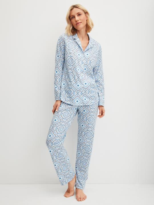 Immagine prodotto Calida Ornament Nights Pyjama, durchgeknöpft (44, 46)