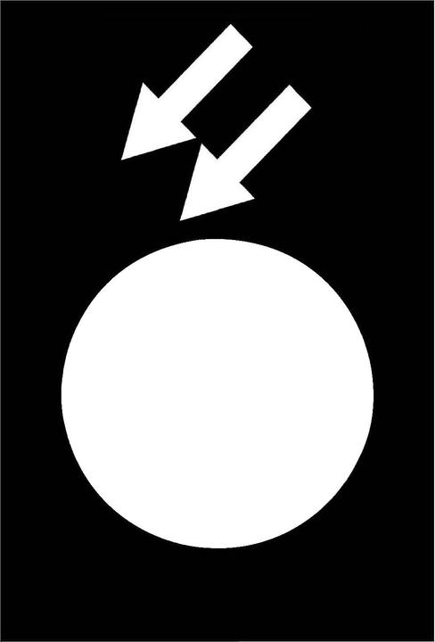 Actual product image Schneider Electric Labelling plate bw rectangular BACKWARD ZB2BY2967