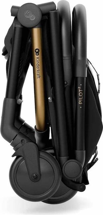 Produktbild KinderKraft Kinderwagen PILOT 2 Midnight Black