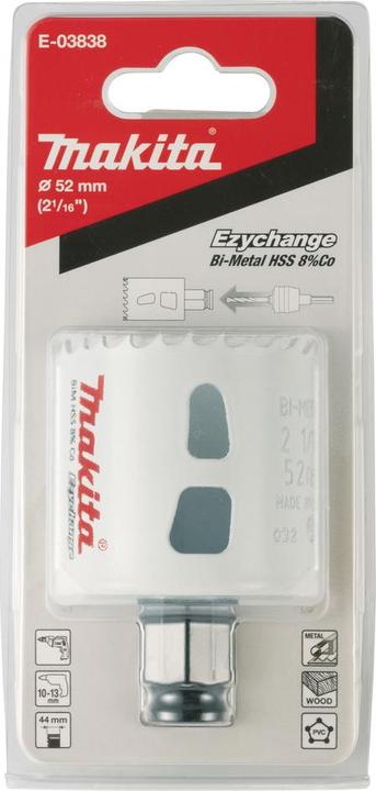 Actual product image Makita EZYCHANGE BIM hole saw 52mm (52 mm)