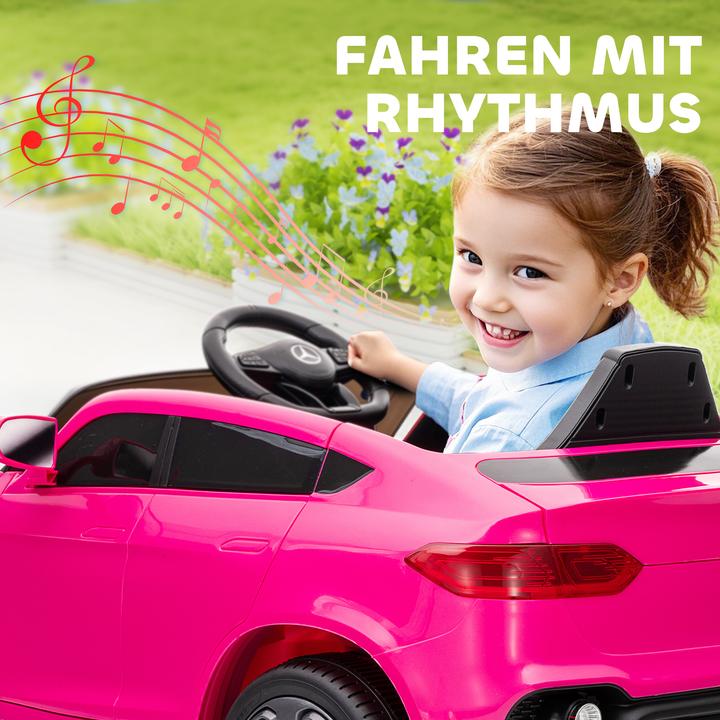 Produktbild Aiyaplay Kinder Elektroauto Kunststoff, Metall Rosa (12 V)