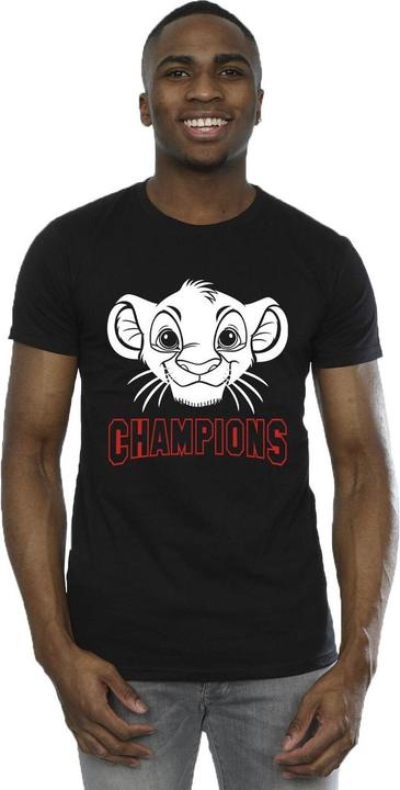 Immagine prodotto Disney The Lion King Simba Face Champion Maglietta Uomo (M)