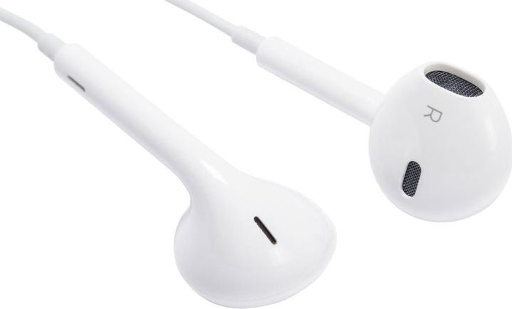 Image du produit Apple EarPods avec télécommande et micro (jack 3,5 mm) (pas de réduction du bruit, Filaire)