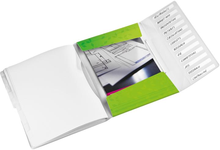 Actual product image Leitz Folder WOW PP A4 46340054 green 12 pieces (A4, 1x)
