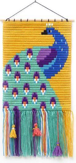 Actual product image Sozo Peacock Wall Art Kit