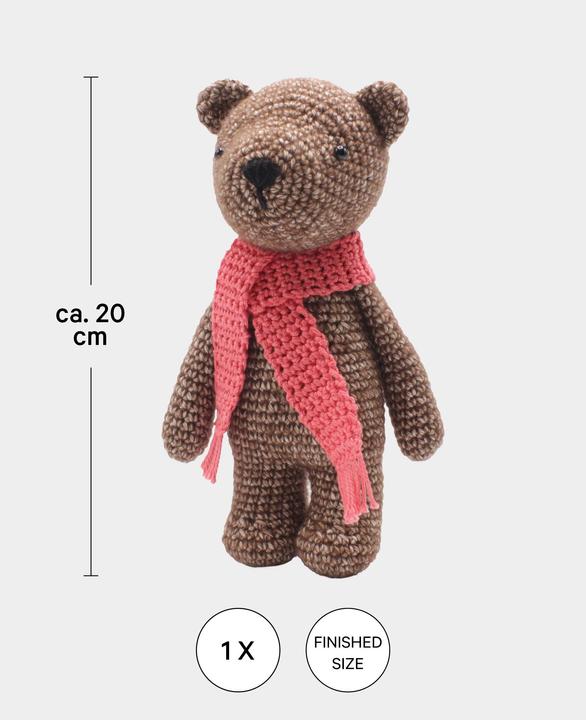 Actual product image I Am Creative Crochet Set Amigurumi